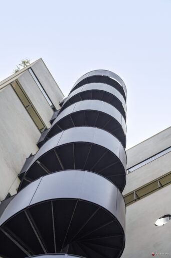 Hotel Delta in via Labicana a Roma progettato dall'arch. Giuseppe Perugini