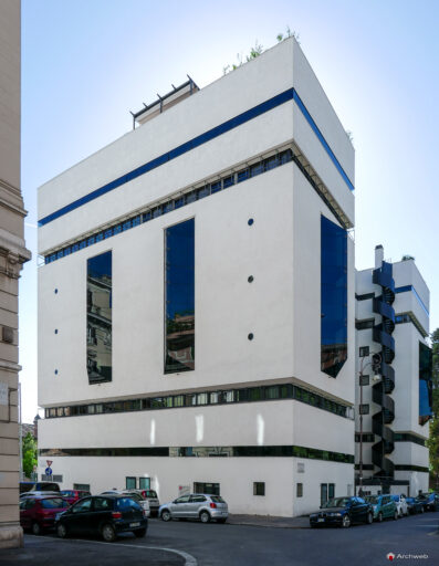 Hotel Delta in via Labicana a Roma progettato dall'arch. Giuseppe Perugini