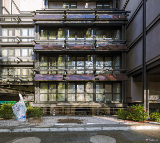 Hotel Jolly a Roma progettato da Vincenzo Monaco e costruito tra il 1969 e il 1971