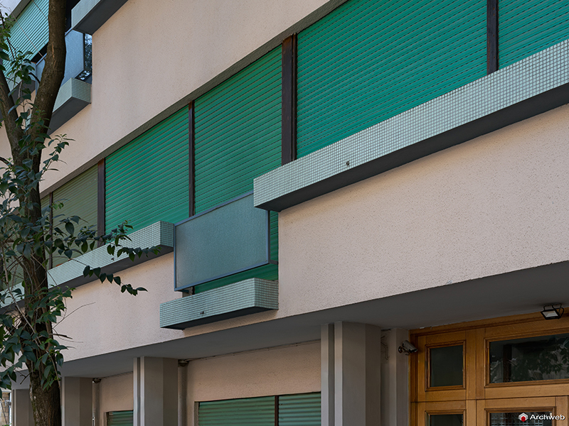 Palazzina in via Ombrone 4 a Roma. Progetto dello studio Monaco-Luccichenti