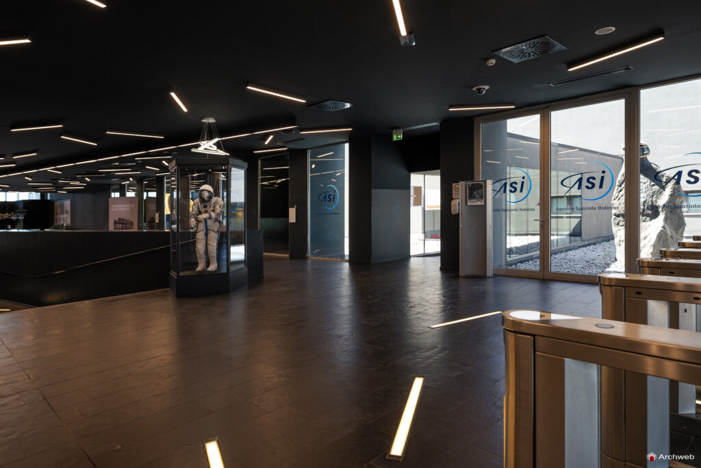 Agenzia Spaziale Italiana – Nuova sede a Roma. Fotografie Archweb.com