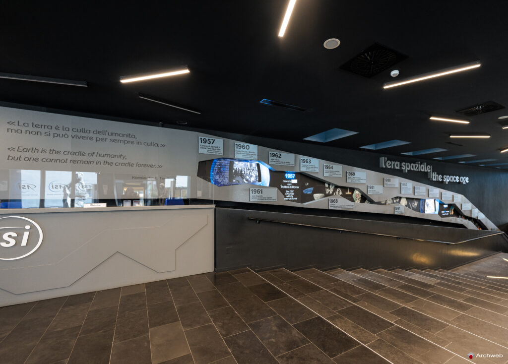 Agenzia Spaziale Italiana – Nuova sede a Roma. Fotografie Archweb.com