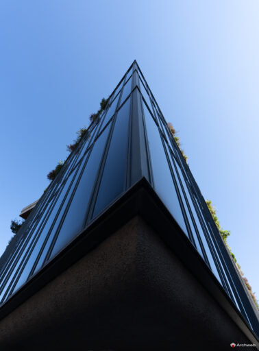 Edificio polifunzionale di Via Campania a Roma. Progetto Studio Passarelli. Fotografie © Archweb.com