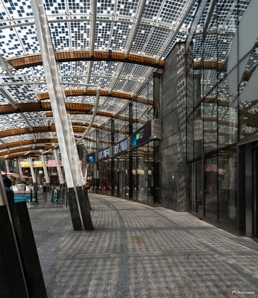 Piazza Gae Aulenti a Milano. Fotografie © M.S. Archweb.com