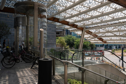 Piazza Gae Aulenti a Milano. Fotografie © M.S. Archweb.com