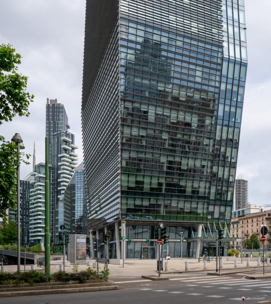 Torre Diamante - BNL Milano. Fotografie 4K © M.S. Archweb.com