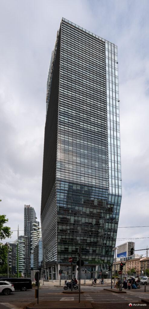 Torre Diamante - BNL Milano. Fotografie 4K © M.S. Archweb.com