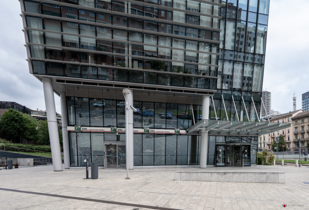 Torre Diamante - BNL Milano. Fotografie 4K © M.S. Archweb.com