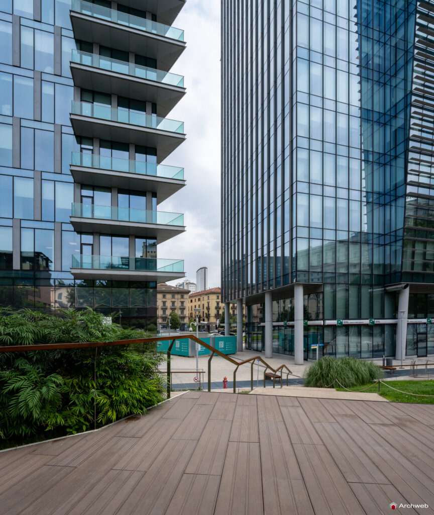 Torre Diamante - BNL Milano. Fotografie 4K © M.S. Archweb.com