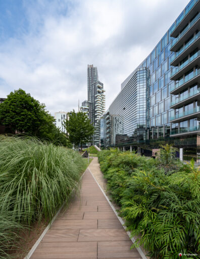 Torre Diamante - BNL Milano. Fotografie 4K © M.S. Archweb.com