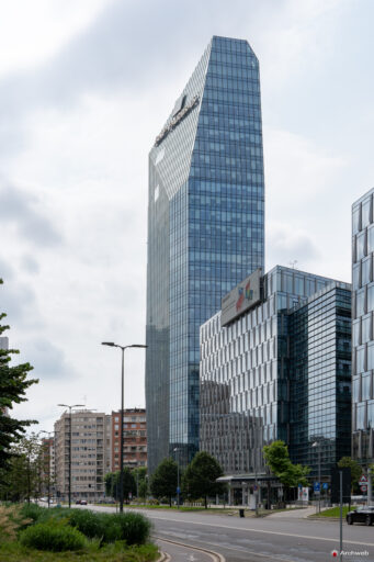 Torre Diamante - BNL Milano. Fotografie 4K © M.S. Archweb.com
