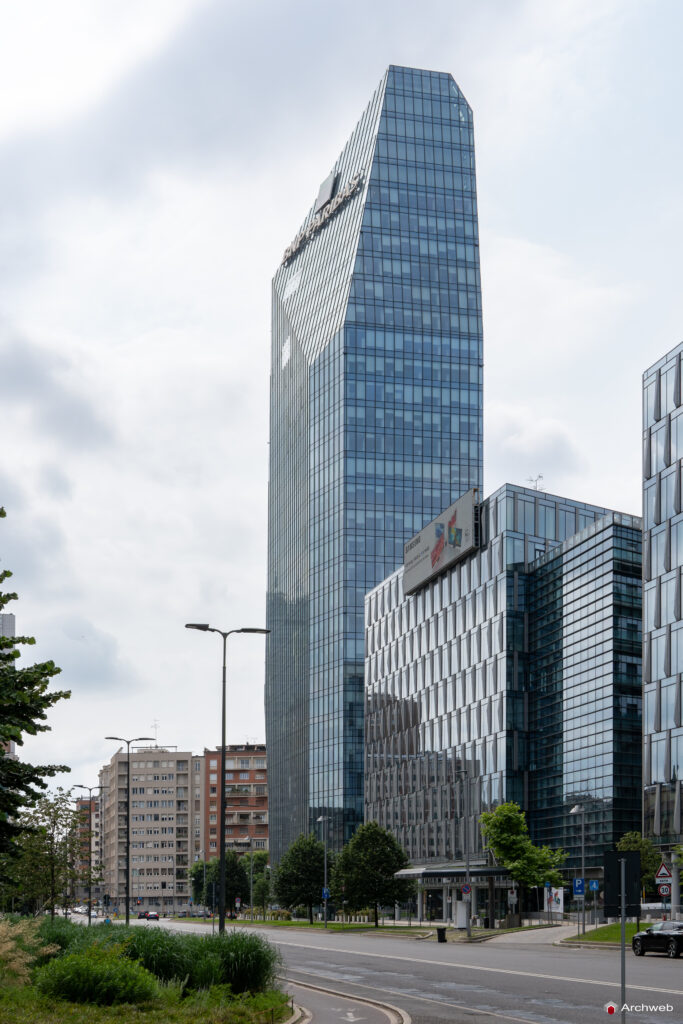 Torre Diamante - BNL Milano. Fotografie 4K © M.S. Archweb.com