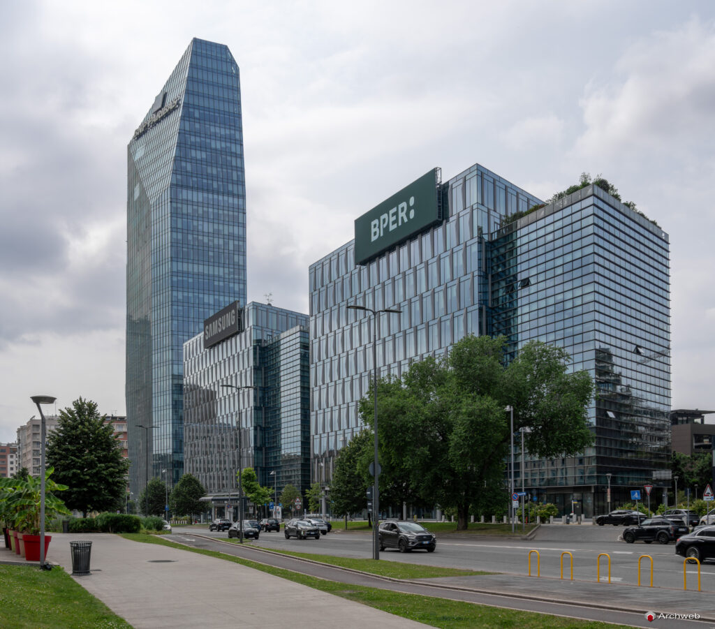 Torre Diamante - BNL Milano. Fotografie 4K © M.S. Archweb.com
