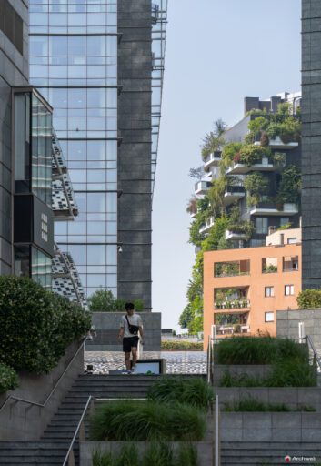 Torre UniCredit a Milano. Fotografie 4K Archweb.com