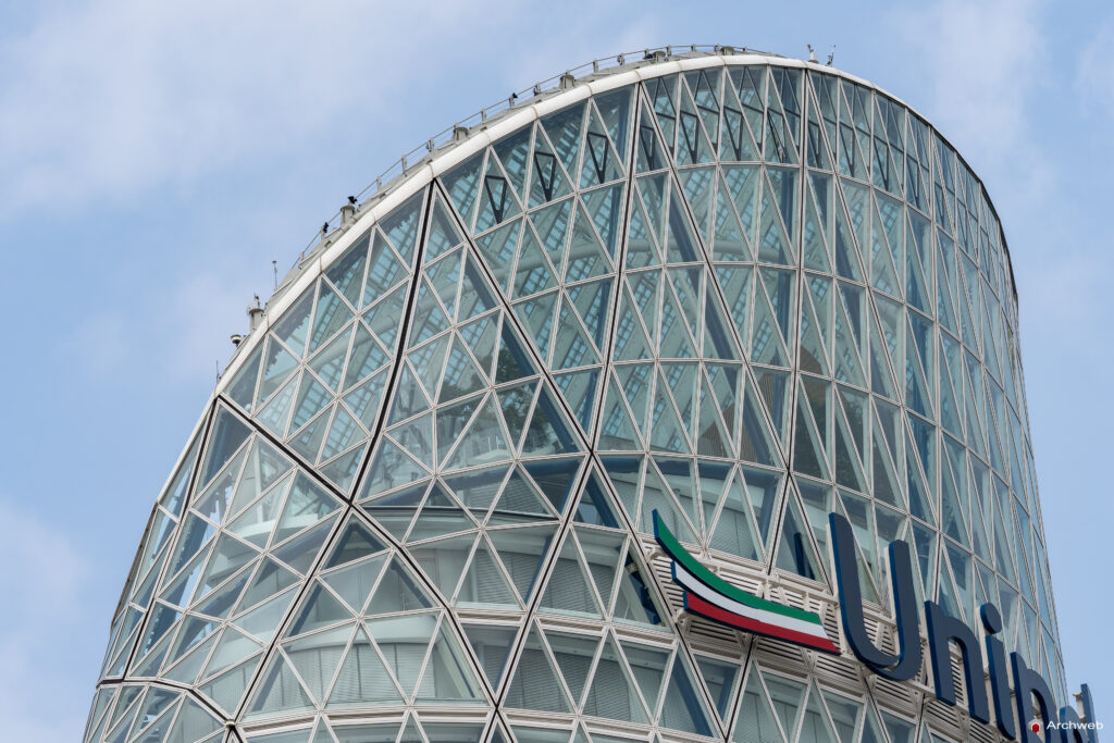 Torre Unipol a Milano. Fotografie © M.S. Archweb.com