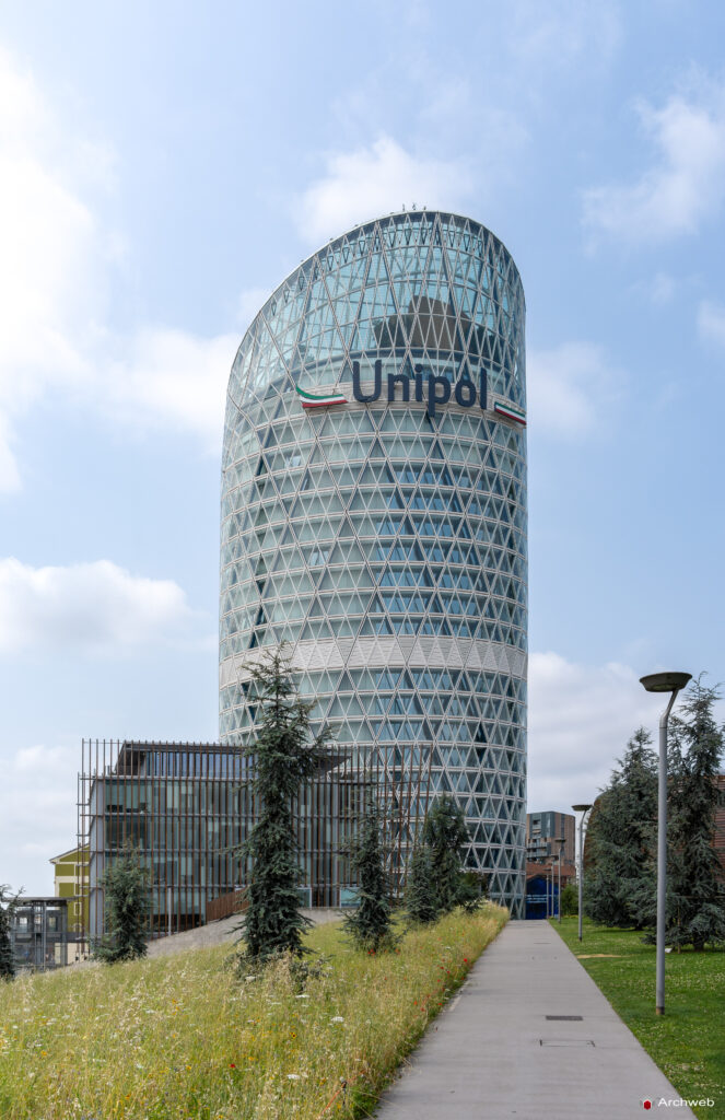 Torre Unipol a Milano. Fotografie © M.S. Archweb.com