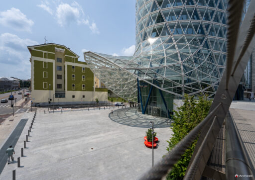 Torre Unipol a Milano. Fotografie © M.S. Archweb.com