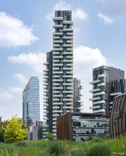 Le torri residenziali Solaria, Aria e Solea simboli di una Milano che guarda al futuro