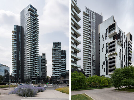 Le torri residenziali Solaria, Aria e Solea simboli di una Milano che guarda al futuro