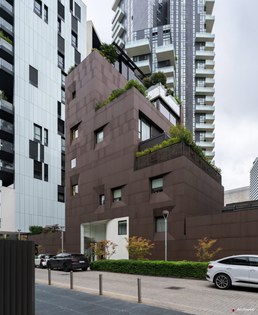 Le Ville di Porta Nuova a Milano. Fotografie Archweb 4K