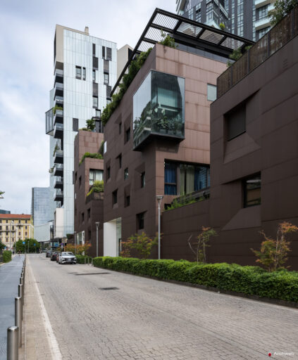 Le Ville di Porta Nuova a Milano. Fotografie Archweb 4K