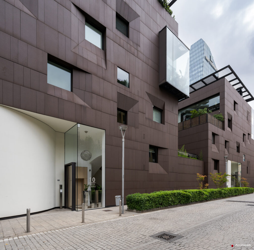 Le Ville di Porta Nuova a Milano. Fotografie Archweb 4K