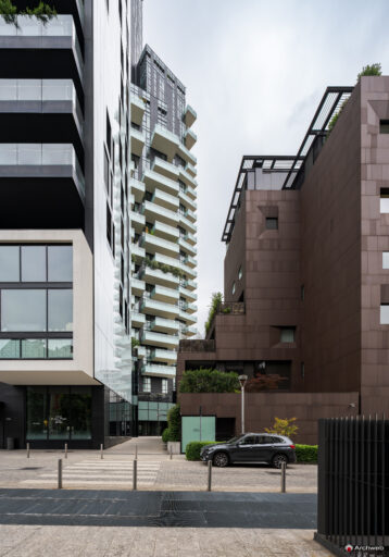 Le Ville di Porta Nuova a Milano. Fotografie Archweb 4K