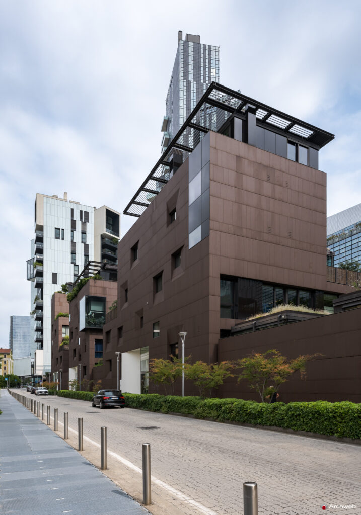 Le Ville di Porta Nuova a Milano. Fotografie Archweb 4K