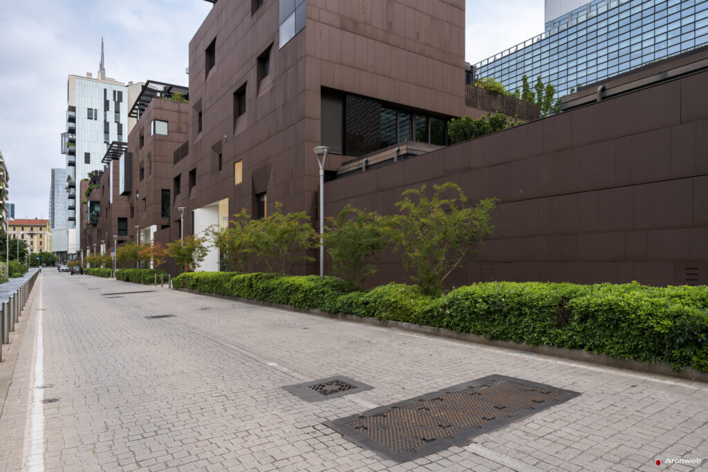 Le Ville di Porta Nuova a Milano. Fotografie Archweb 4K