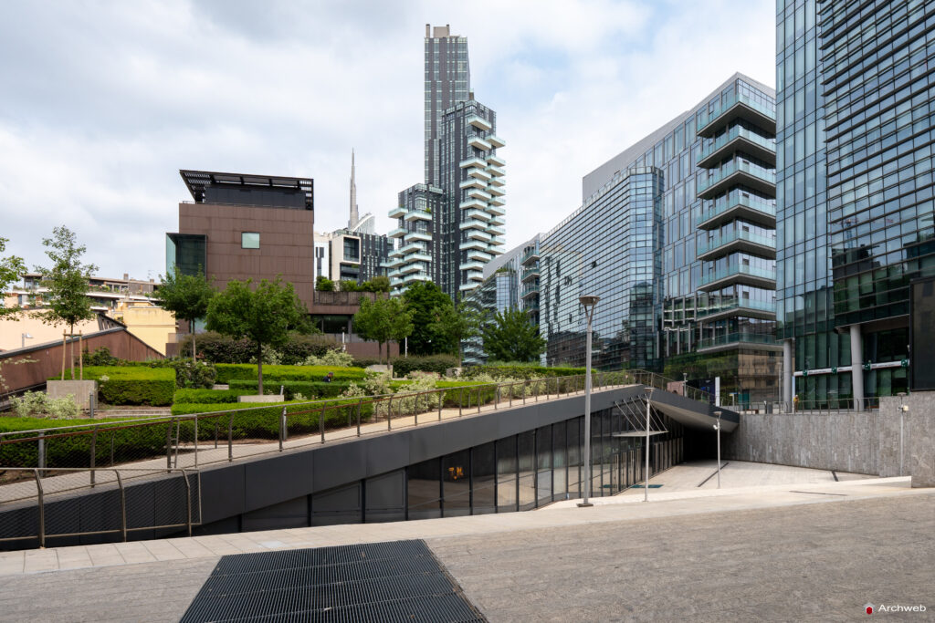 Le Ville di Porta Nuova a Milano. Fotografie Archweb 4K