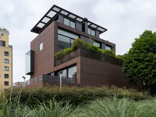 Le Ville di Porta Nuova a Milano. Fotografie Archweb 4K
