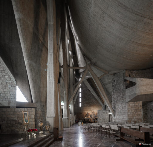 Chiesa dell'autostrada del Sole. Fotografie © M.S. Archweb.com