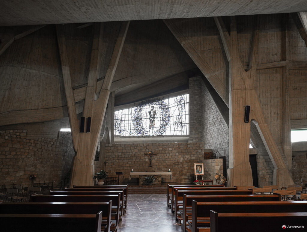 Chiesa dell'autostrada del Sole. Fotografie © M.S. Archweb.com