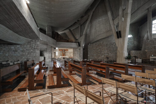 Chiesa dell'autostrada del Sole. Fotografie © M.S. Archweb.com