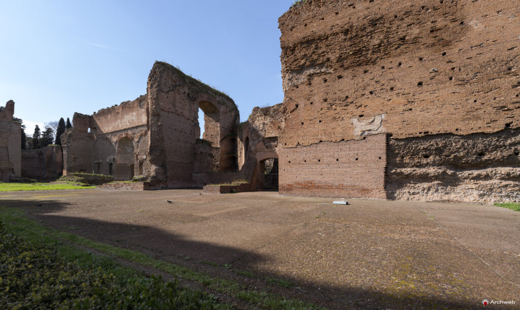 Terme di Caracalla a Roma. Fotografie 4K © Archweb.com