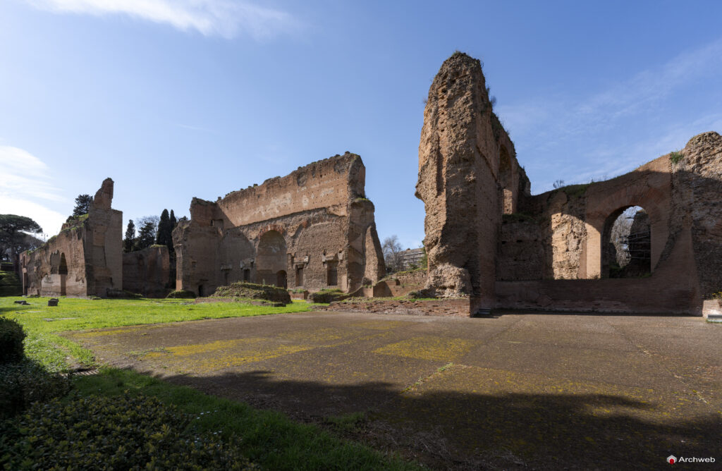 Terme di Caracalla a Roma. Fotografie 4K © Archweb.com
