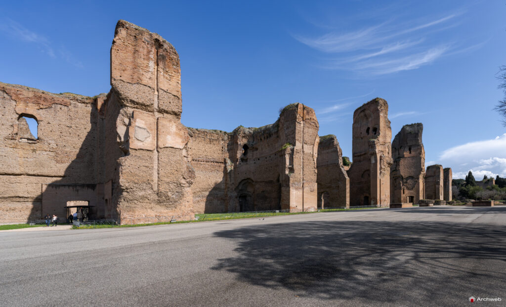 Terme di Caracalla a Roma. Fotografie 4K © Archweb.com