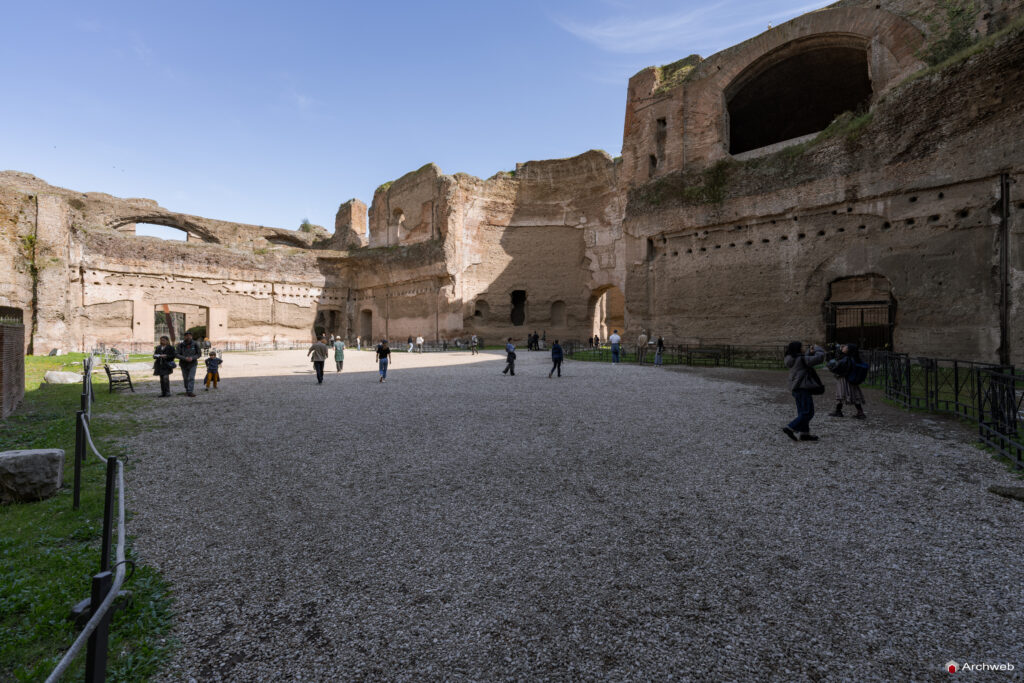 Terme di Caracalla a Roma. Fotografie 4K © Archweb.com