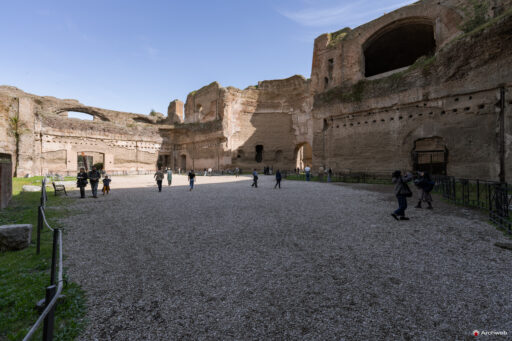 Terme di Caracalla a Roma. Fotografie 4K © Archweb.com