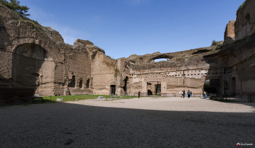 Terme di Caracalla a Roma. Fotografie 4K © Archweb.com