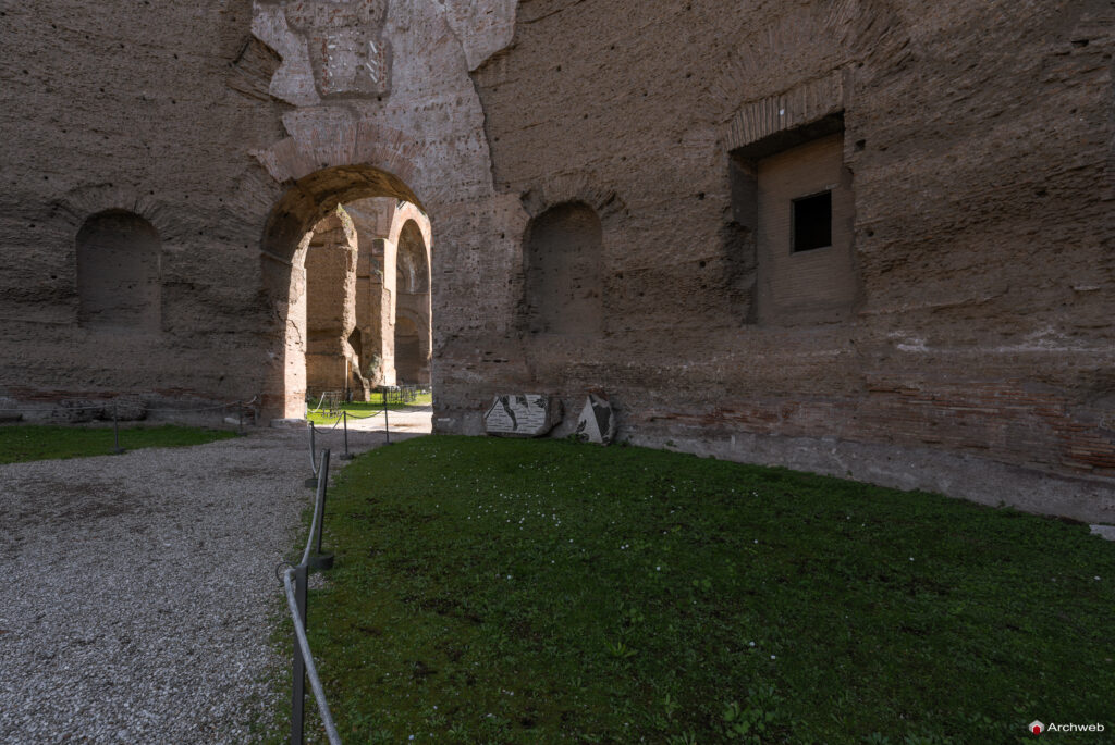 Terme di Caracalla a Roma. Fotografie 4K © Archweb.com