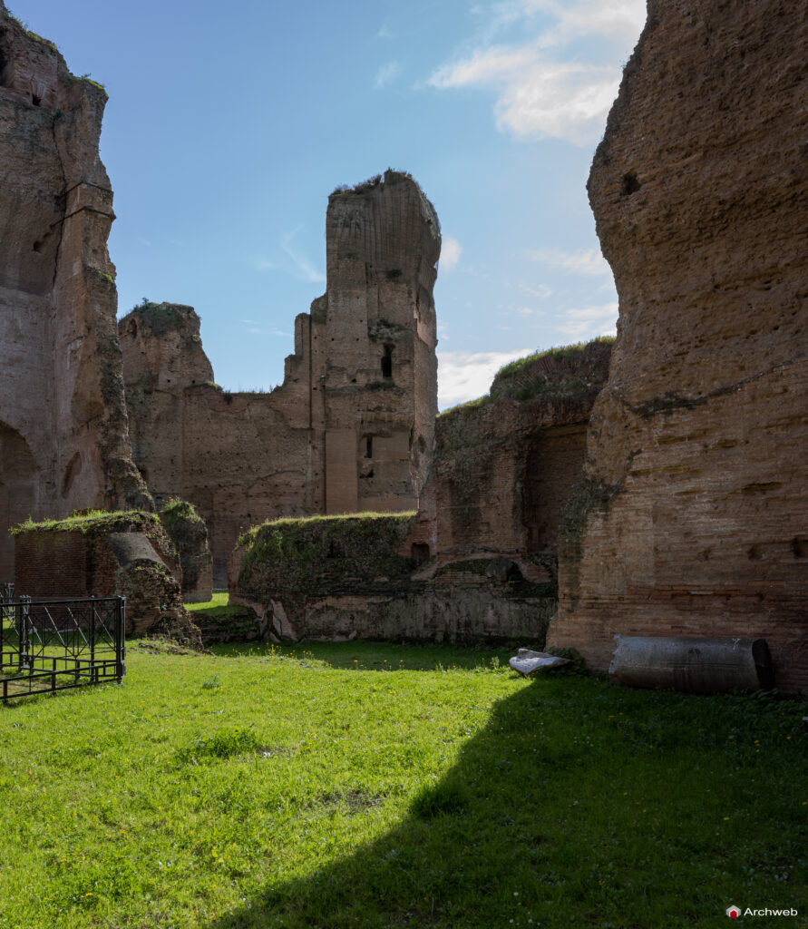 Terme di Caracalla a Roma. Fotografie 4K © Archweb.com