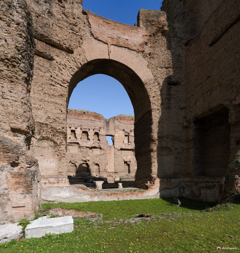 Terme di Caracalla a Roma. Fotografie 4K © Archweb.com