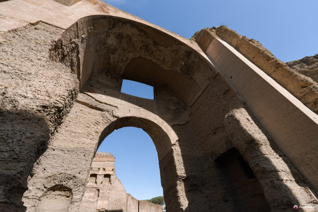 Terme di Caracalla a Roma. Fotografie 4K © Archweb.com