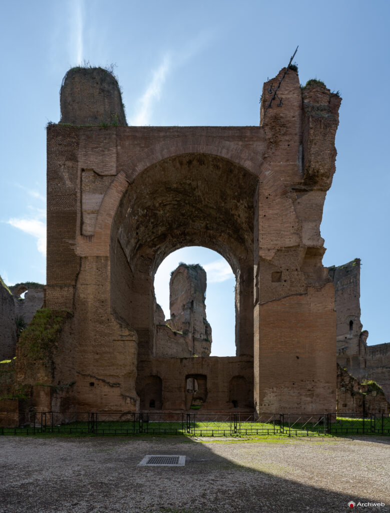 Terme di Caracalla a Roma. Fotografie 4K © Archweb.com