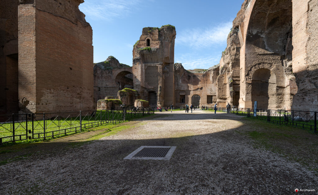 Terme di Caracalla a Roma. Fotografie 4K © Archweb.com