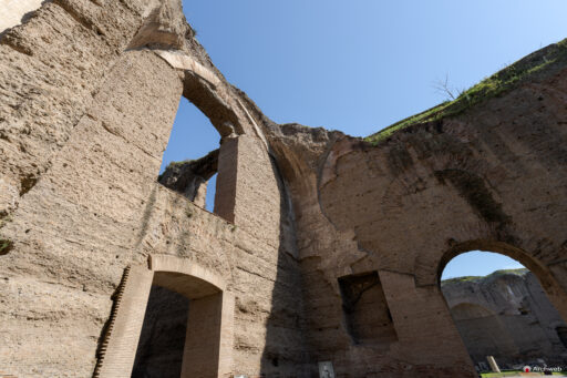 Terme di Caracalla a Roma. Fotografie 4K © Archweb.com