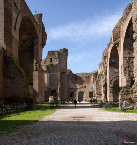Terme di Caracalla a Roma. Fotografie 4K © Archweb.com