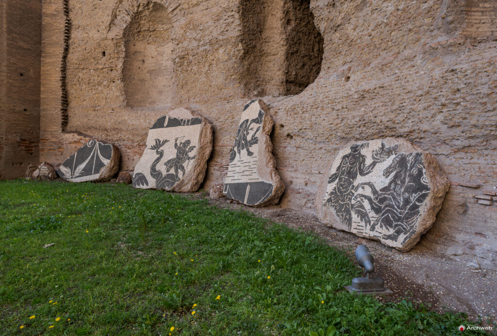 Terme di Caracalla a Roma. Fotografie 4K © Archweb.com