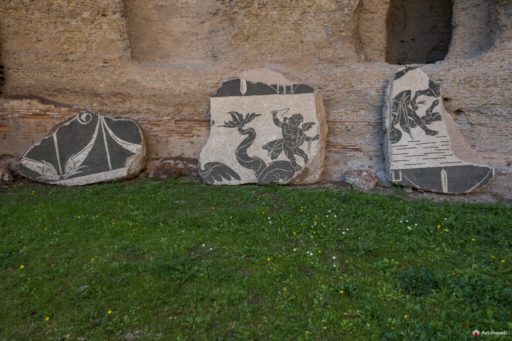 Terme di Caracalla a Roma. Fotografie 4K © Archweb.com